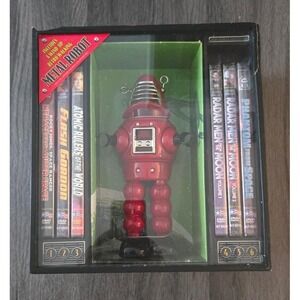 Retro Science Fiction Adventures Volume 1 DVD Set with Metal Robot Figure
